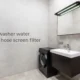 How to clean the washer valve water screen filter