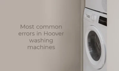 Most common errors in Hoover washing machines