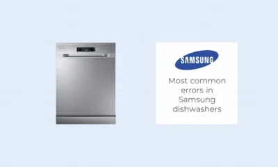Most common errors in Samsung dishwashers