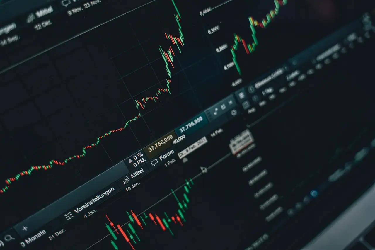 Gráfico de bolsa relacionado con zwe y su contexto financiero