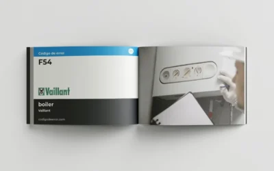 Troubleshoot error code "F54" in Vaillant boiler