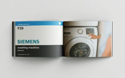 Troubleshoot error code "F29" in Siemens washing machine