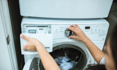 Panel de control de una lavadora para ilustrar cómo resetear lavadora balay