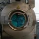 Lavadora Balay de 8 kg con el filtro de desagüe abierto para revisar el error E18