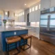 Frigorífico Balay Serie Cristal blanco con hielo junto a la ventilación interior